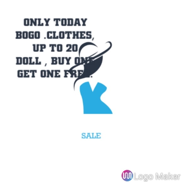 BOGO. BUY ANY CLOTHES AND GETVONE FREE. ONLY TODAY. - Picture 2 of 3